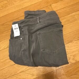 JJill Light Flint W22 high waist Jeans; New w/tags; Never worn